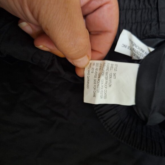 Sport Essentials Ski/Snowboard Black Nylon Pants Size 12 RN 88762 - Picture 5 of 8